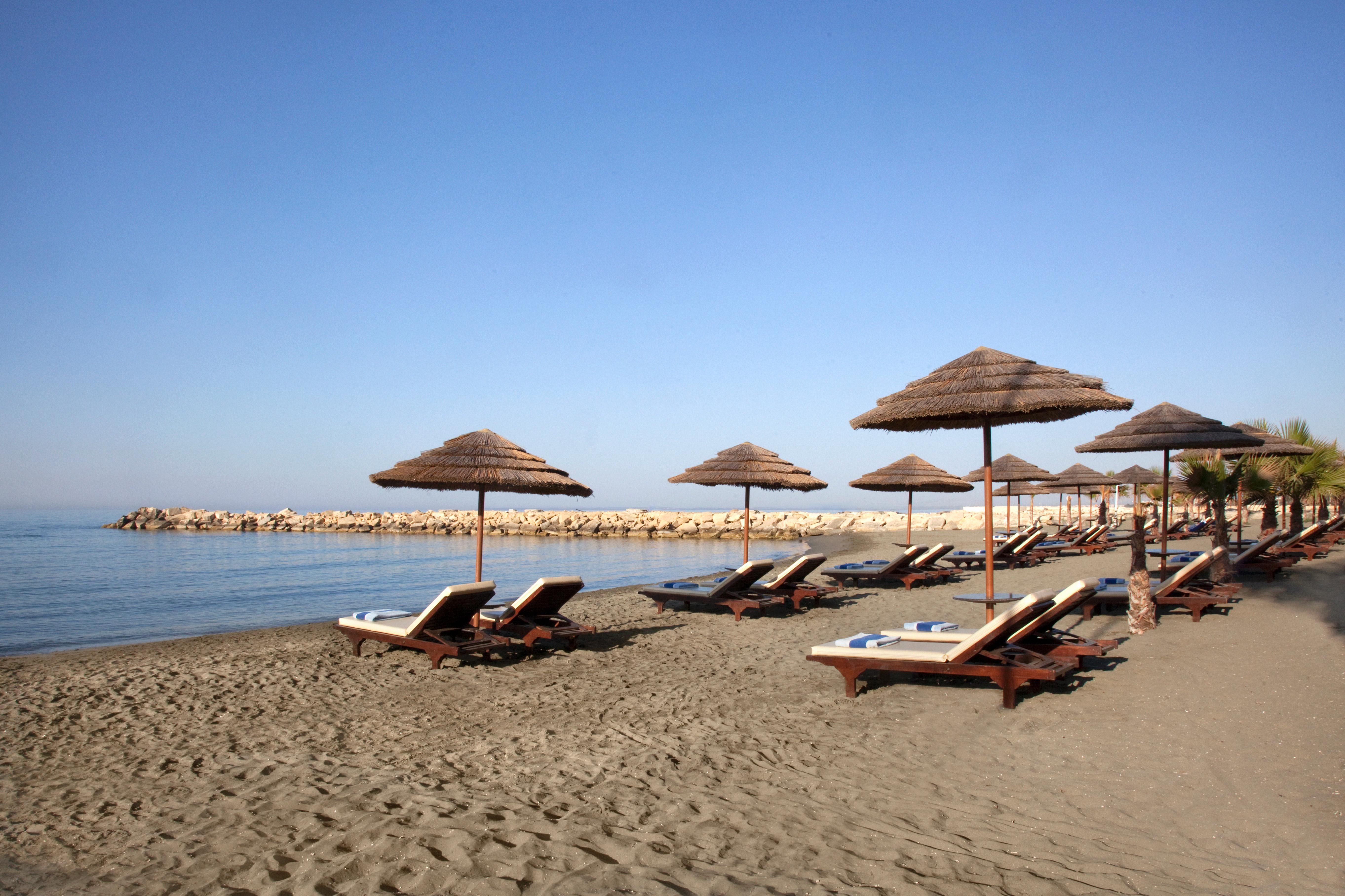 Amathus Beach Hotel Lemesós Eksteriør bilde Beach in Nikiti